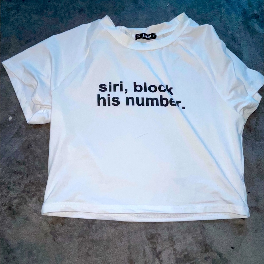 Graphic Crop Top
